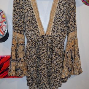 Free People Romper Medium